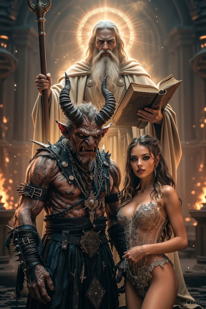 Демон и спутница